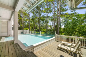 30A private pool rental Elegance on Eastern Lake