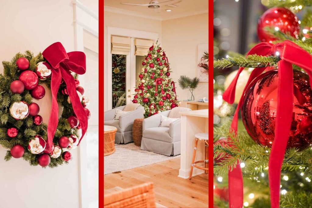 Hola Beaches Casita holiday decorations with vibrant coastal style